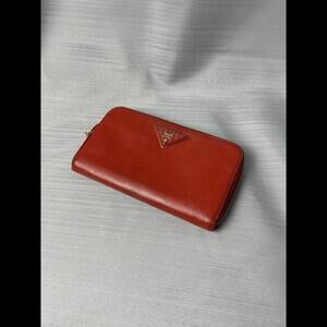 Prada Saffiano Cuir Leather Wallet